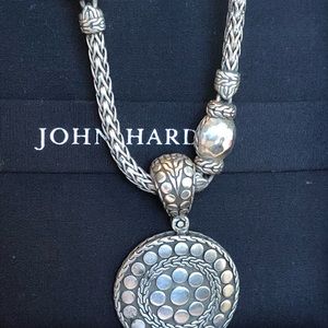 John hardy dot pendant w/ classic chain necklace